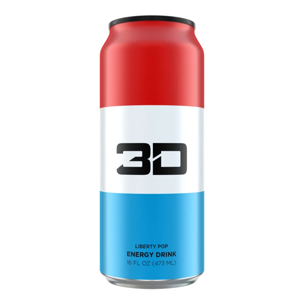 3D Energy DRINK Red White Blue (Liberty Pop) günstig kaufen bei FitnessWebshop !