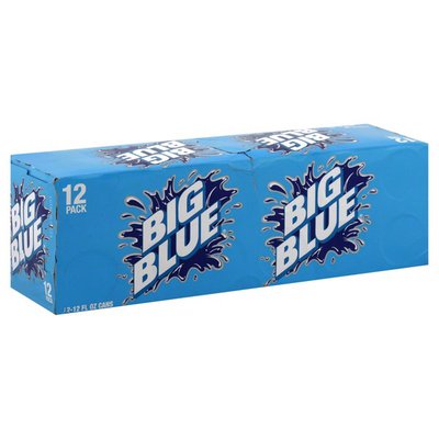 Pepsi BIG BLUE USA Import Soda Karton günstig kaufen bei FitnessWebshop !