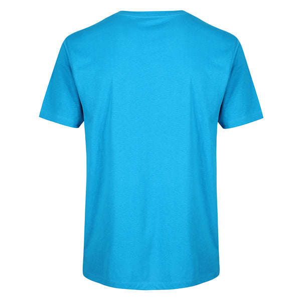 Gold&#39;s Gym BASIC LEFT BREAST T-SHIRT Turquoise günstig kaufen bei FitnessWebshop !
