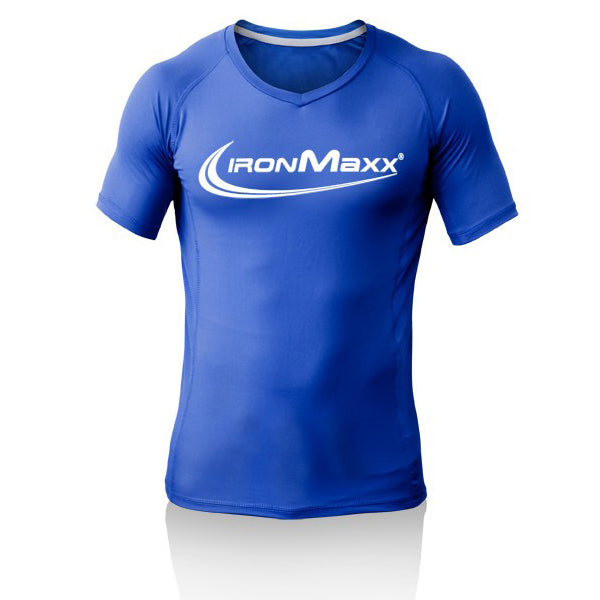 IronMaxx PREMIUM T-SHIRT MEN Blue günstig kaufen bei FitnessWebshop !