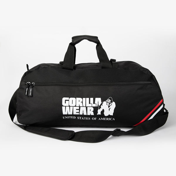 Gorilla Wear NORRIS HYBRID GYM BAG Black günstig kaufen bei FitnessWebshop !