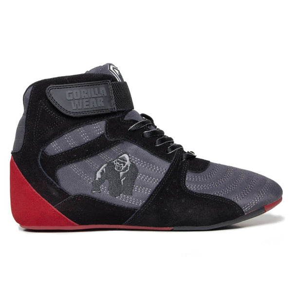 Gorilla Wear PERRY HIGH TOPS PRO Schuh Grey/Black/Red günstig kaufen bei FitnessWebshop !