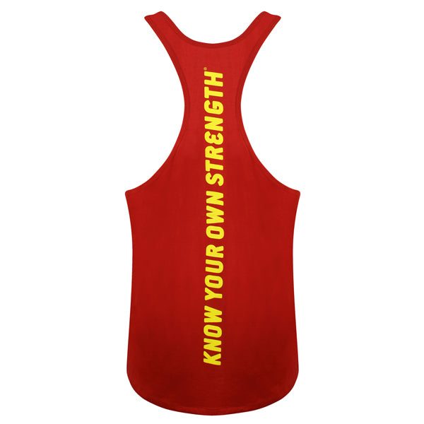 Gold's Gym MUSCLE JOE SLOGAN PREMIUM TANK Stringer