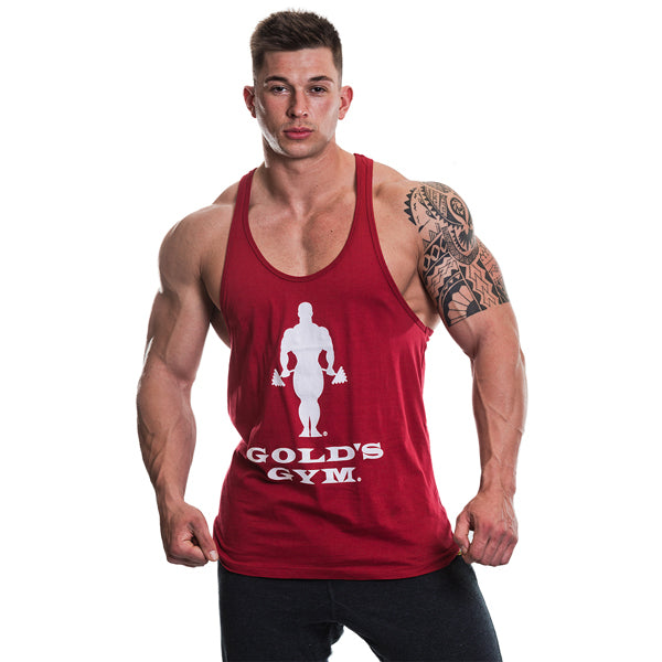 Gold's Gym MUSCLE JOE SLOGAN PREMIUM TANK Stringer