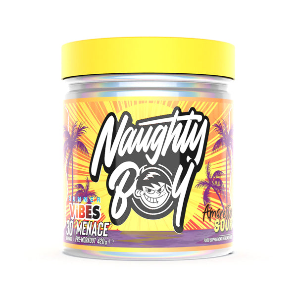 Naughty Boy MENACE SUMMER VIBES Pre Workout Booster günstig kaufen bei FitnessWebshop !