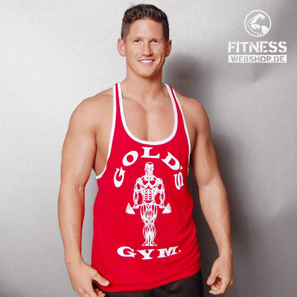 Gold&#39;s Gym MUSCLE JOE CONTRAST STRINGER TANK günstig kaufen bei FitnessWebshop !