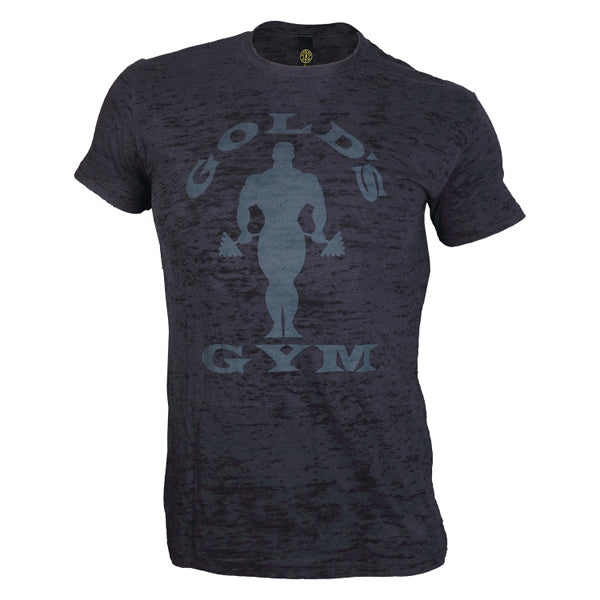 Gold&#39;s Gym SUBTLE Toned Burnout Crew T-Shirt günstig kaufen bei FitnessWebshop !