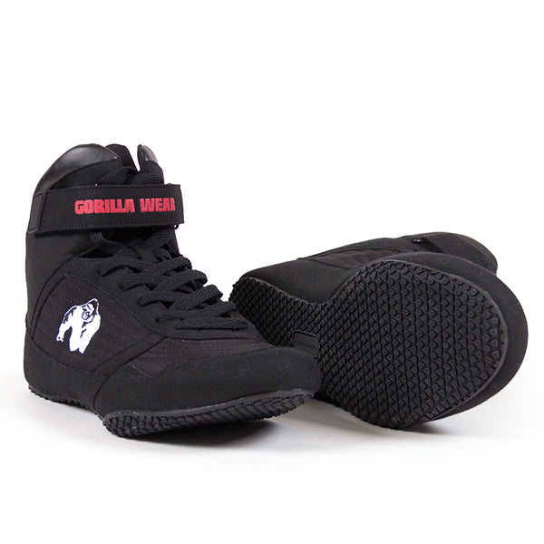 Gorilla Wear HIGH TOPS Fitness Schuhe Black günstig kaufen bei FitnessWebshop !