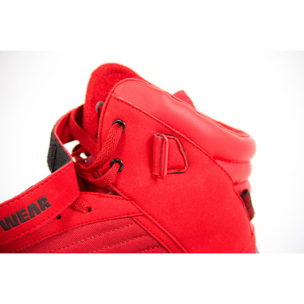 gorilla wear handschuhe Gorilla Wear HIGH TOPS Fitness Schuhe rot red günstig kaufen bei FitnessWebshop !