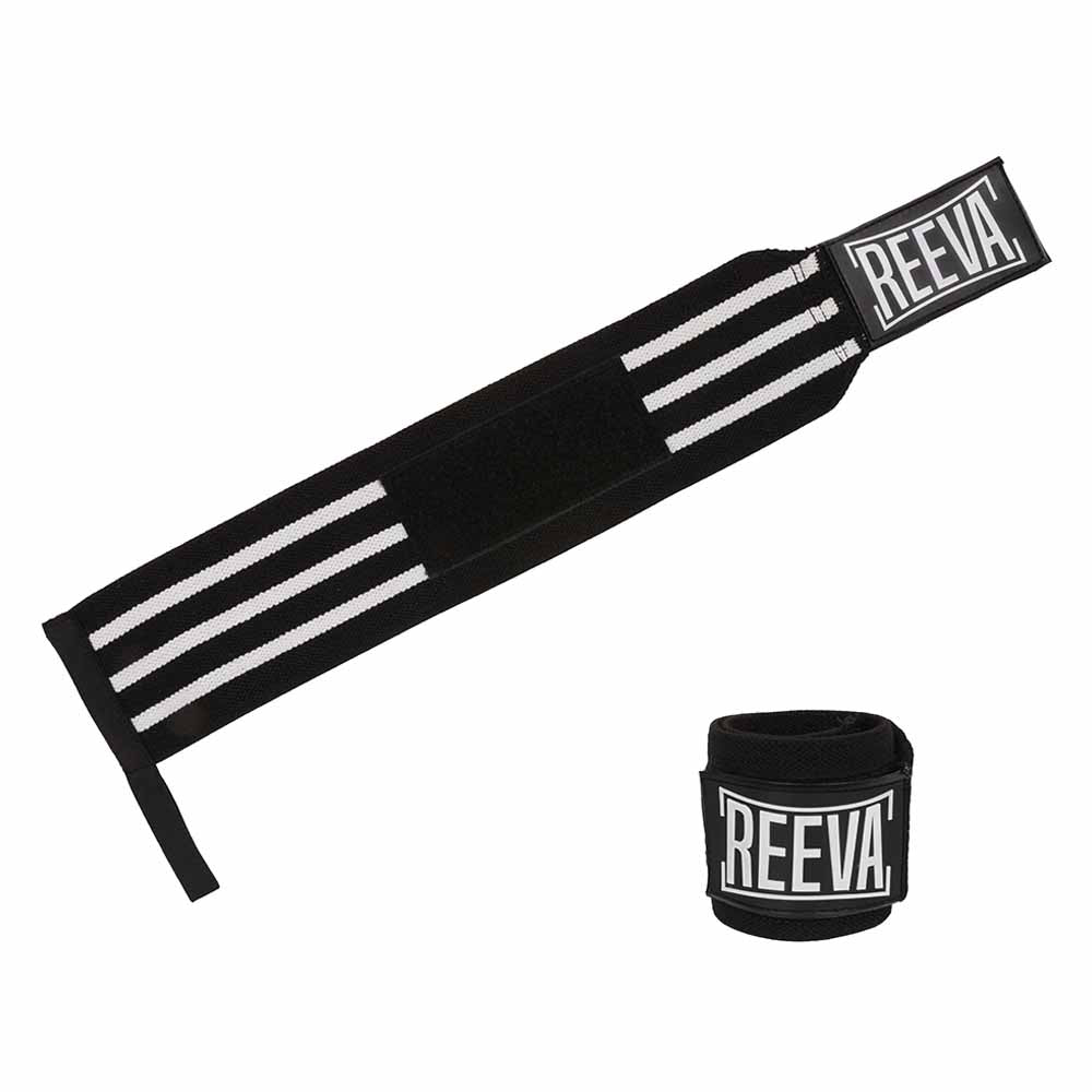 Reeva wrist wraps - Polsondersteuning banden - Wrist wraps elastiek - Reeva fitness 1