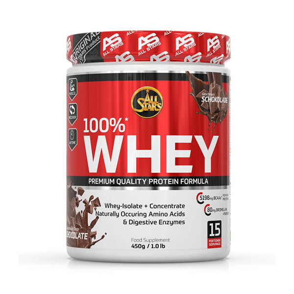 All Stars 100% WHEY PROTEIN günstig kaufen bei FitnessWebshop !
