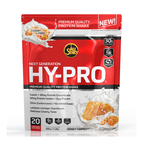 All Stars HY-PRO Premium Protein günstig kaufen bei FitnessWebshop !