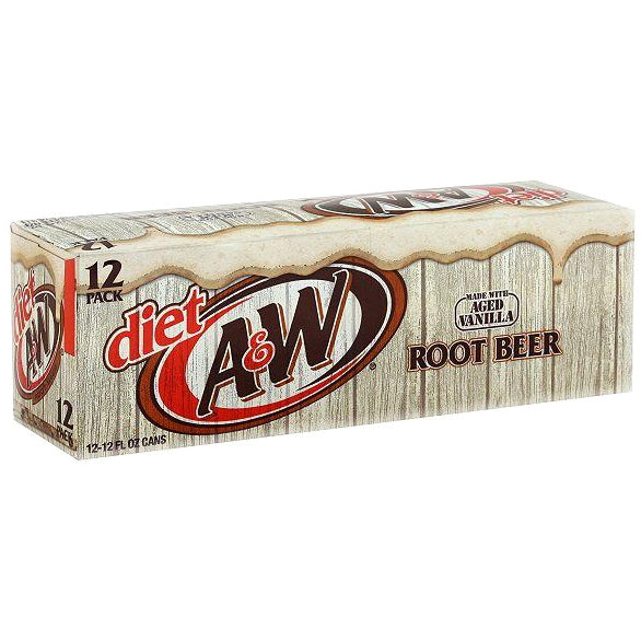 A&#38;W DIET ROOT BEER günstig kaufen bei FitnessWebshop !