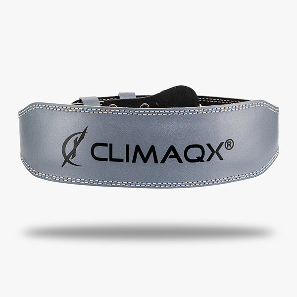 Climaqx POWER BELT Grau aus Leder günstig kaufen bei FitnessWebshop ! 