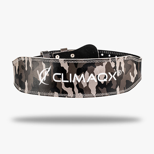 Climaqx POWER BELT White Camouflage aus Leder günstig kaufen bei FitnessWebshop ! 