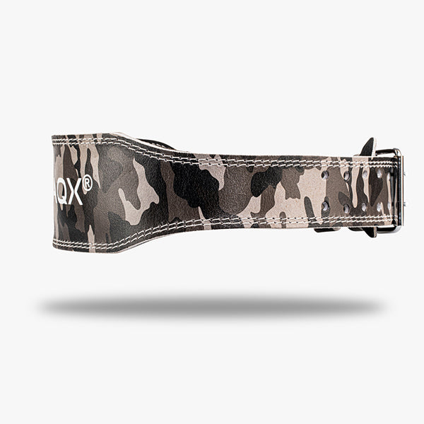 Climaqx POWER BELT White Camouflage aus Leder günstig kaufen bei FitnessWebshop ! 