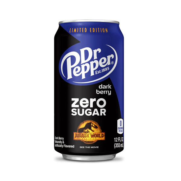 Dr Pepper ZERO USA Import LIMITED EDITION Dark Berry günstig kaufen bei FitnessWebshop !