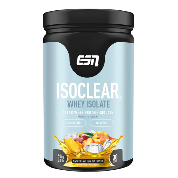 ESN ISOCLEAR Whey Isolate 908 g Dose Mango Peach Iced Tea günstig kaufen bei FitnessWebshop !