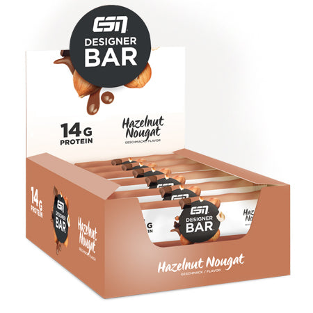 ESN DESIGNER BAR 12x 45 g Riegel günstig kaufen bei FitnessWebshop !