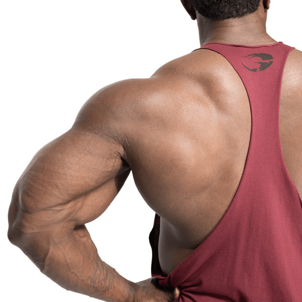 GASP STRINGER TANK TOP Maroon günstig kaufen bei FitnessWebshop !