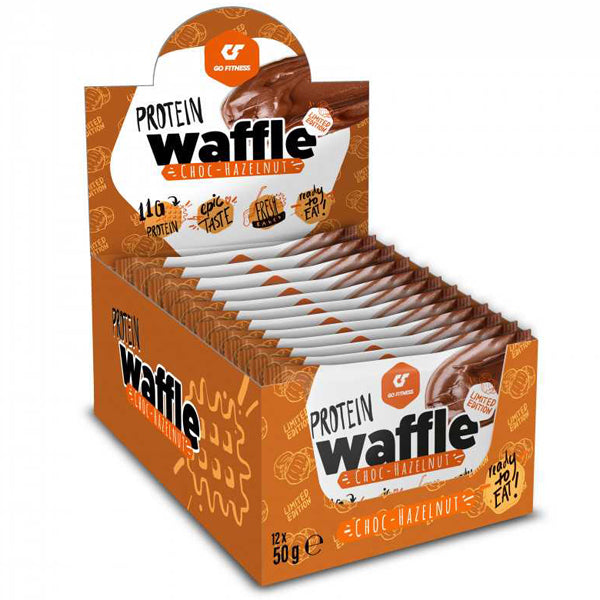 GoFitness PROTEIN WAFFLE Choc Hazelnut günstig kaufen bei FitnessWebshop !