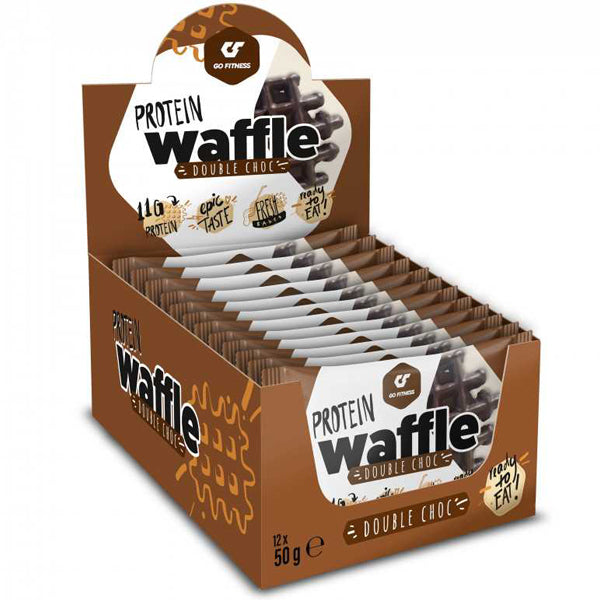 GoFitness PROTEIN WAFFLE Karton günstig kaufen bei FitnessWebshop !