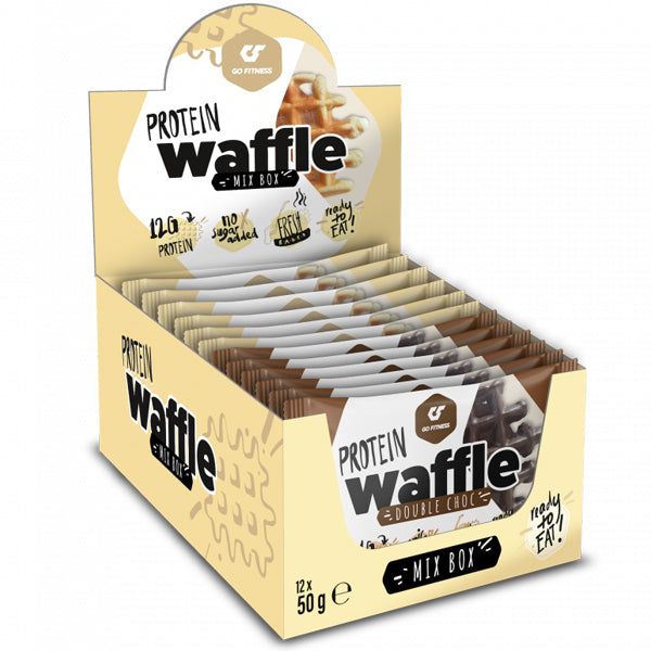 GoFitness PROTEIN WAFFLE Karton günstig kaufen bei FitnessWebshop !