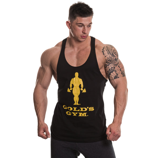 Gold&#39;s Gym MUSCLE JOE SLOGAN PREMIUM TANK Stringer