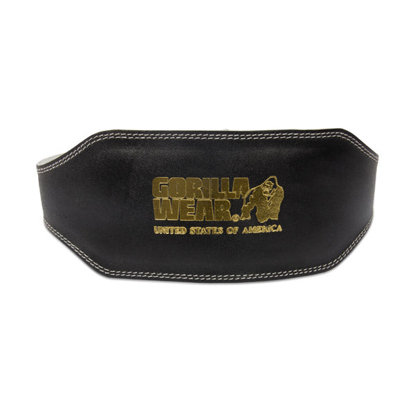 Gorilla Wear FULL LEATHER PADDED BELT günstig kaufen bei FitnessWebshop !