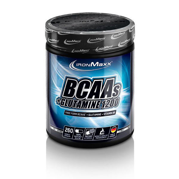 IronMaxx BCAAs+GLUTAMIN 1200 günstig kaufen bei FitnessWebshop !