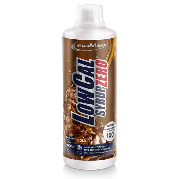 IronMaxx LOWCAL SYRUP ZERO Sportsdrink 1000 ml Flasche günstig kaufen bei FitnessWebshop !