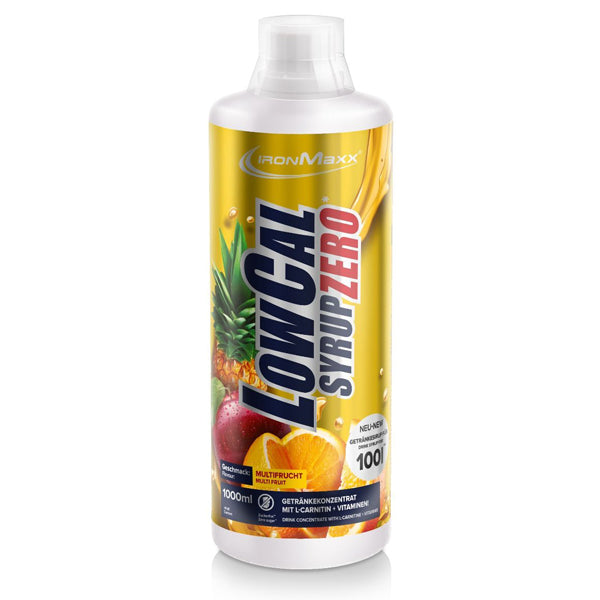 IronMaxx LOWCAL SYRUP ZERO Sportsdrink 1000 ml Flasche günstig kaufen bei FitnessWebshop !