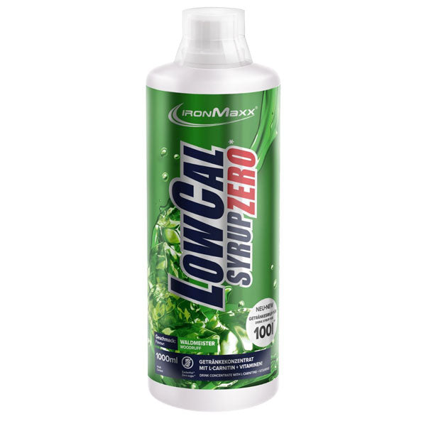 IronMaxx LOWCAL SYRUP ZERO Sportsdrink 1000 ml Flasche günstig kaufen bei FitnessWebshop !