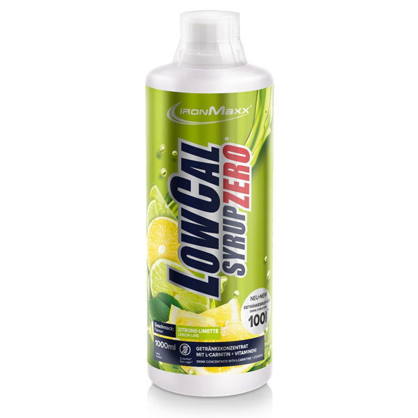 IronMaxx LOWCAL SYRUP ZERO Sportsdrink 1000 ml Flasche günstig kaufen bei FitnessWebshop !