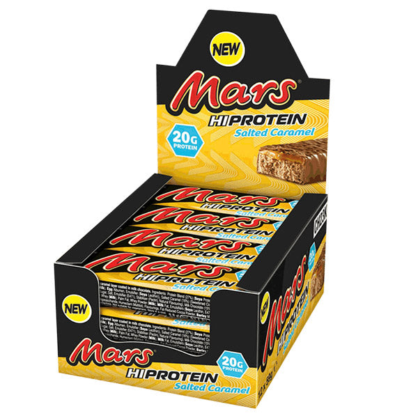 Mars MARS HI PROTEIN BAR Salted Caramel, 12x 59g günstig kaufen bei FitnessWebshop !