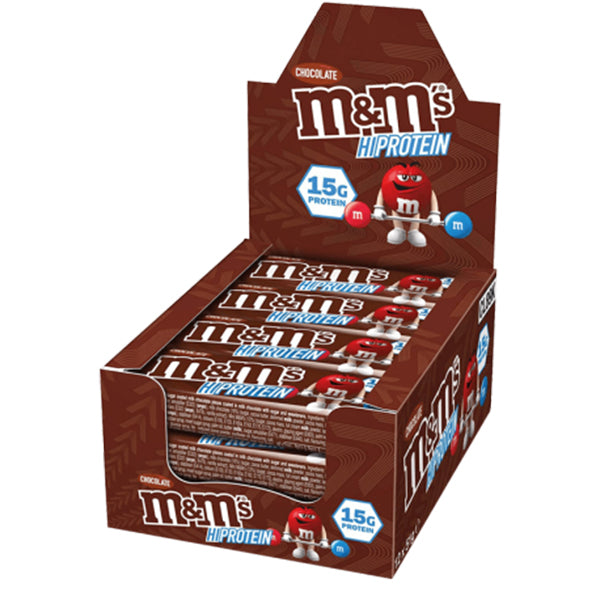 M&#38;M&#39;s HI PROTEIN BAR, 12x 51g Riegel günstig kaufen bei FitnessWebshop !