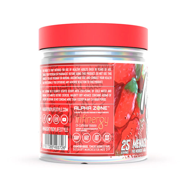 Naughty Boy MENACE LIMITED PRE WORKOUT BOOSTER günstig kaufen bei FitnessWebshop !