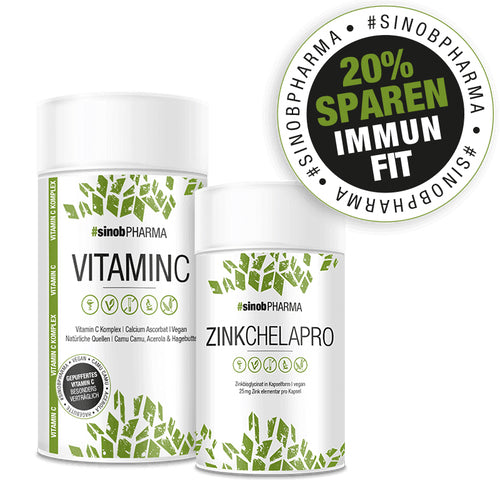 #sinob BlackLine SPARPACK VITAMIN C+ZINK CHELAPRO günstig kaufen bei FitnessWebshop !