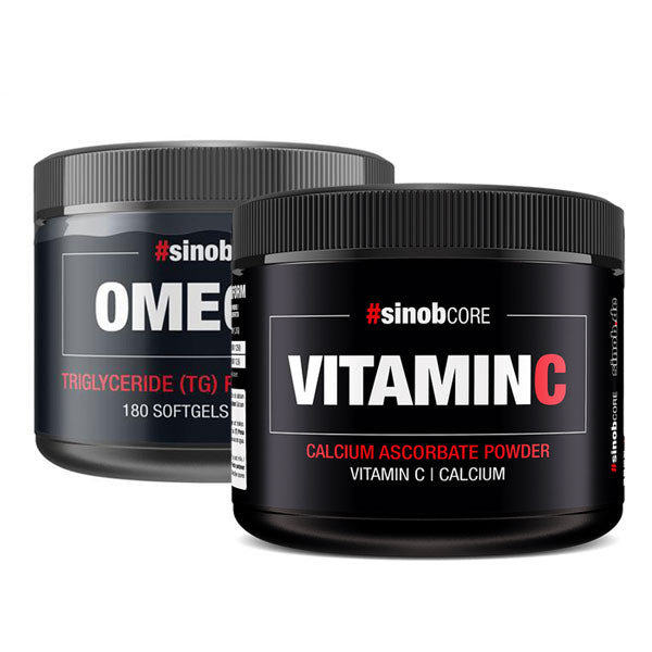 #sinob BlackLine CORE VITAMIN C+OMEGA 3 Sparpack günstig kaufen bei FitnessWebshop !