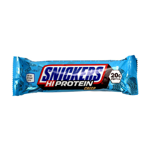 Mars SNICKERS HI PROTEIN CRISP BAR Riegel günstig kaufen bei FitnessWebshop !