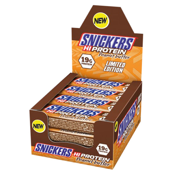 Mars SNICKERS HI PEANUT BUTTER BAR 12x 57 g günstig kaufen bei FitnessWebshop !