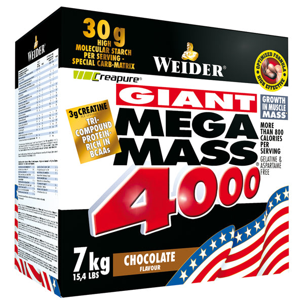 Weider GIANT MEGA MASS 4000 Weight Gainer günstig kaufen bei FitnessWebshop !