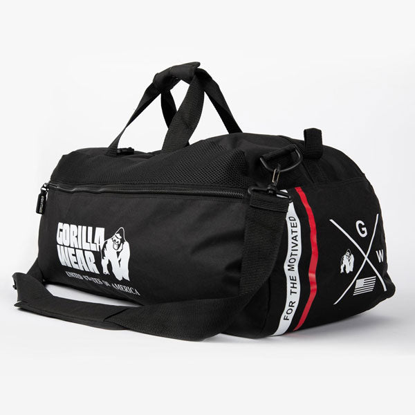 Gorilla Wear NORRIS HYBRID GYM BAG Black günstig kaufen bei FitnessWebshop !