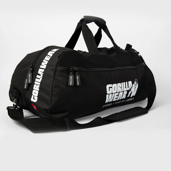Gorilla Wear NORRIS HYBRID GYM BAG Black günstig kaufen bei FitnessWebshop !